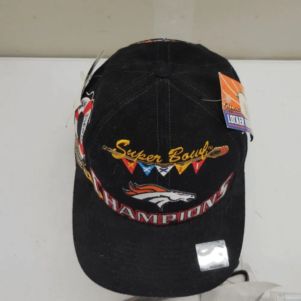 Denver Broncos Super Bowl XXXII 32 Champions Cap‎ Hat SnapBack 1998 NWT